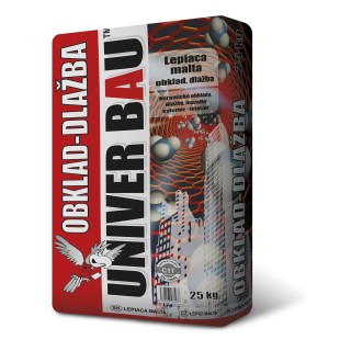 UNIVER BAU Lepící malta C1T na obklad a dlažbu 25kg UNIVER BAU Lepící malta C1T na obklad a dlažbu 25kg