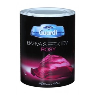 Francesco Guardi - stříbrná - barva s efektem rosy