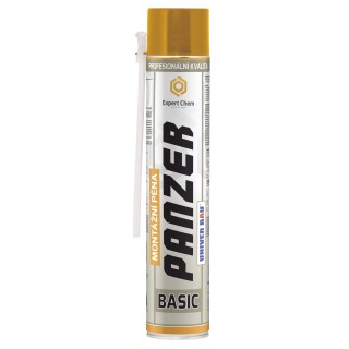 PANZER Basic 750ml zimní trubičková polyuretanová montážní pěna PANZER Basic 750ml zimní trubičková polyuretanová montážní pěna