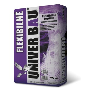 UNIVER BAU Lepící malta flexibilní C2TE 25kg UNIVER BAU Lepící malta flexibilní C2TE 25kg