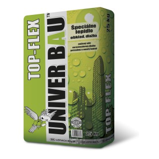UNIVER BAU Lepící malta Top-flex C2T 25kg UNIVER BAU Lepící malta Top-flex C2T 25kg