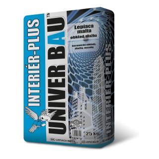 UNIVER BAU Lepící malta interiér plus C1 25kg UNIVER BAU Lepící malta interiér plus C1 25kg